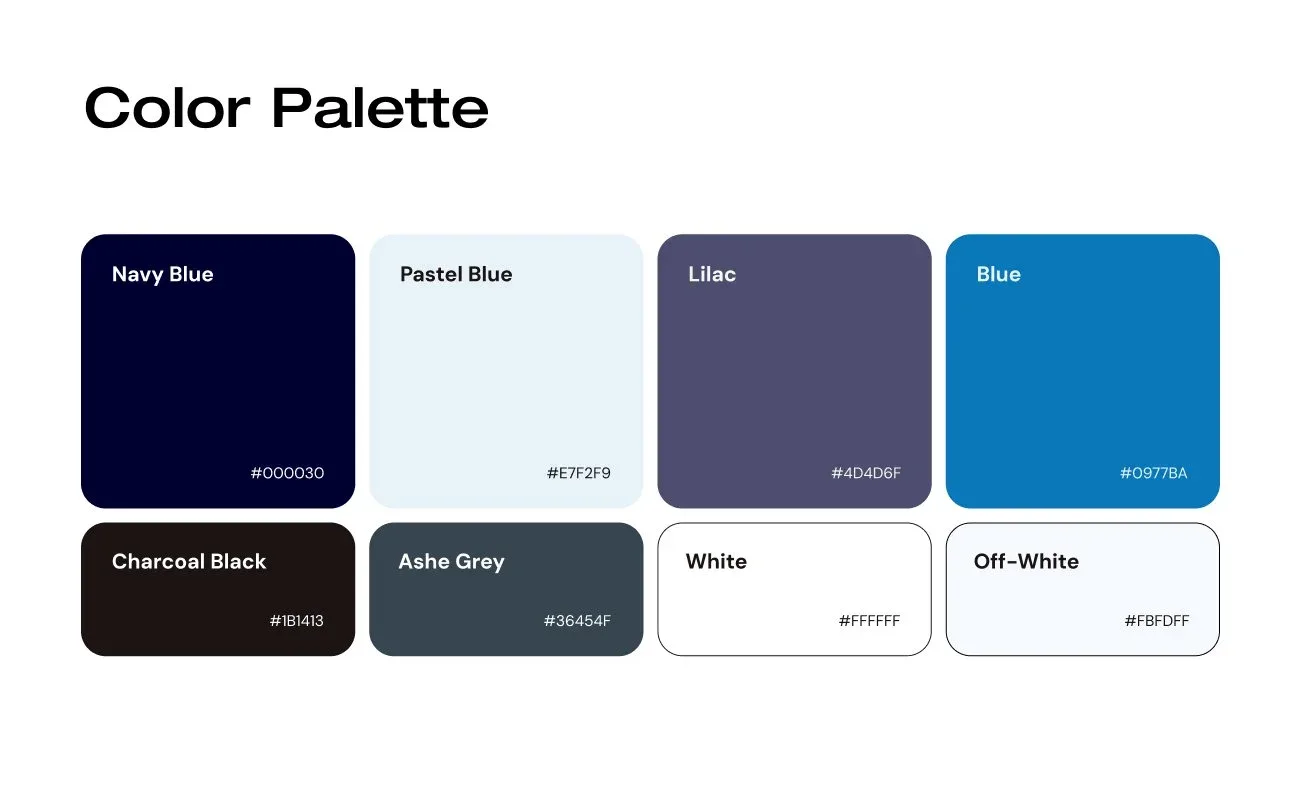ParkKing color palette