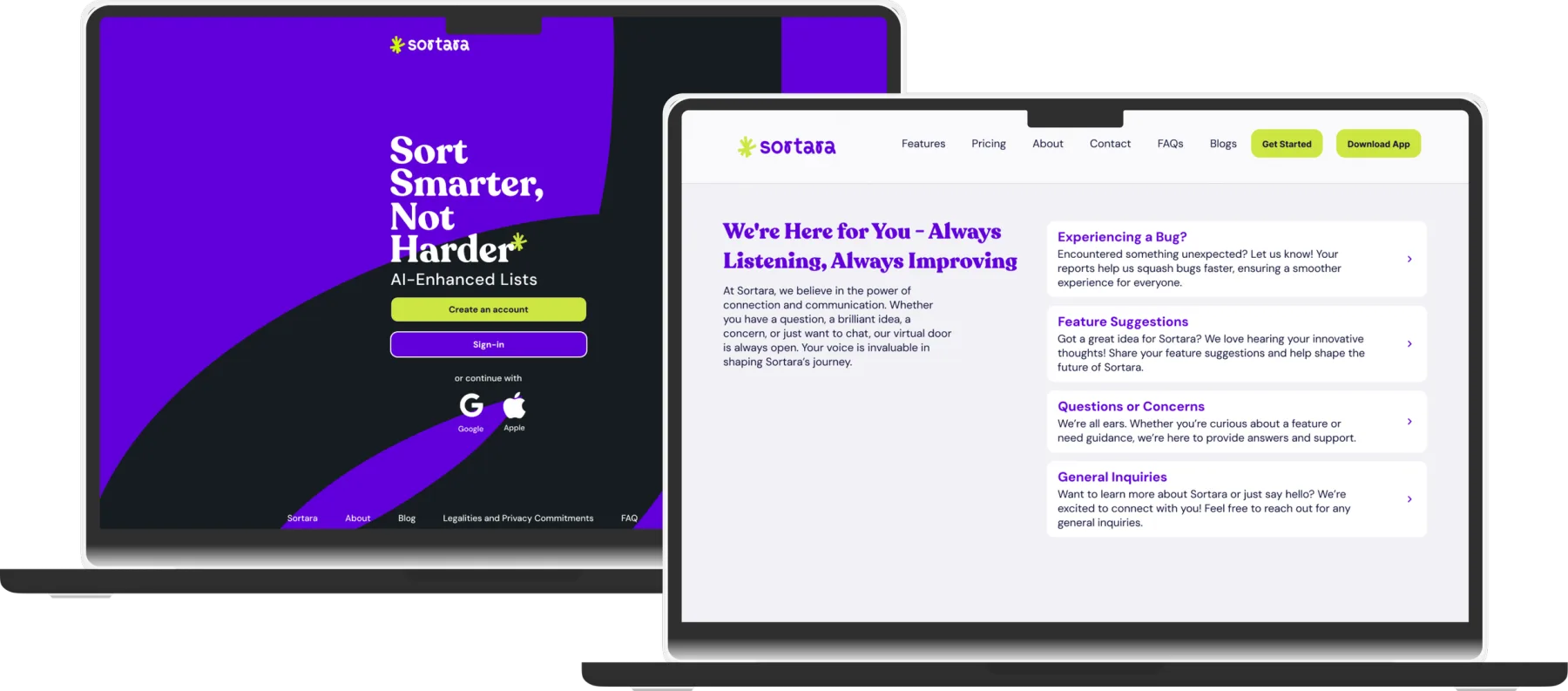 WordPress mockup